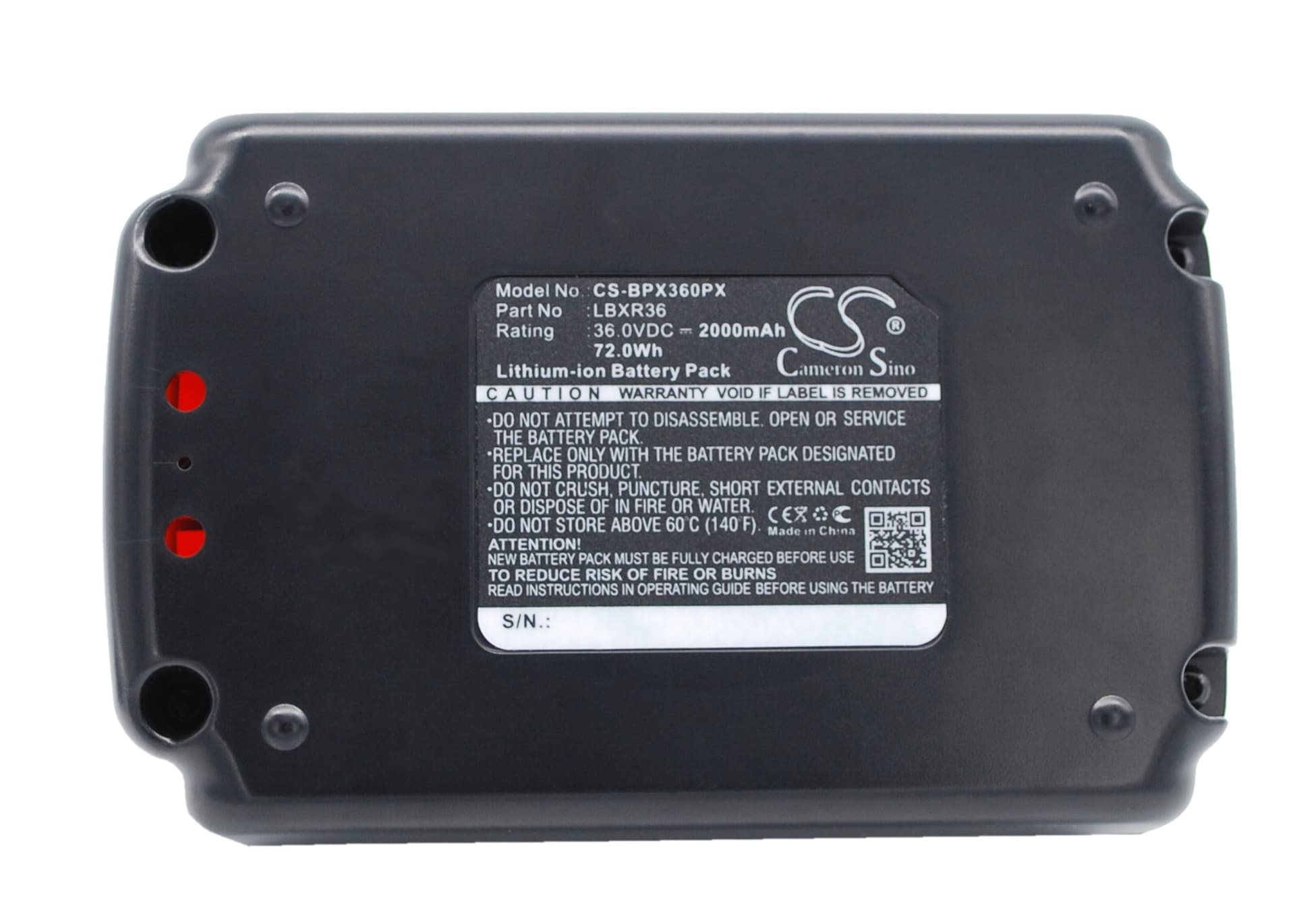 Replacement Battery for Black & Decker LST136 - CS-BPX360PX-1.jpg
