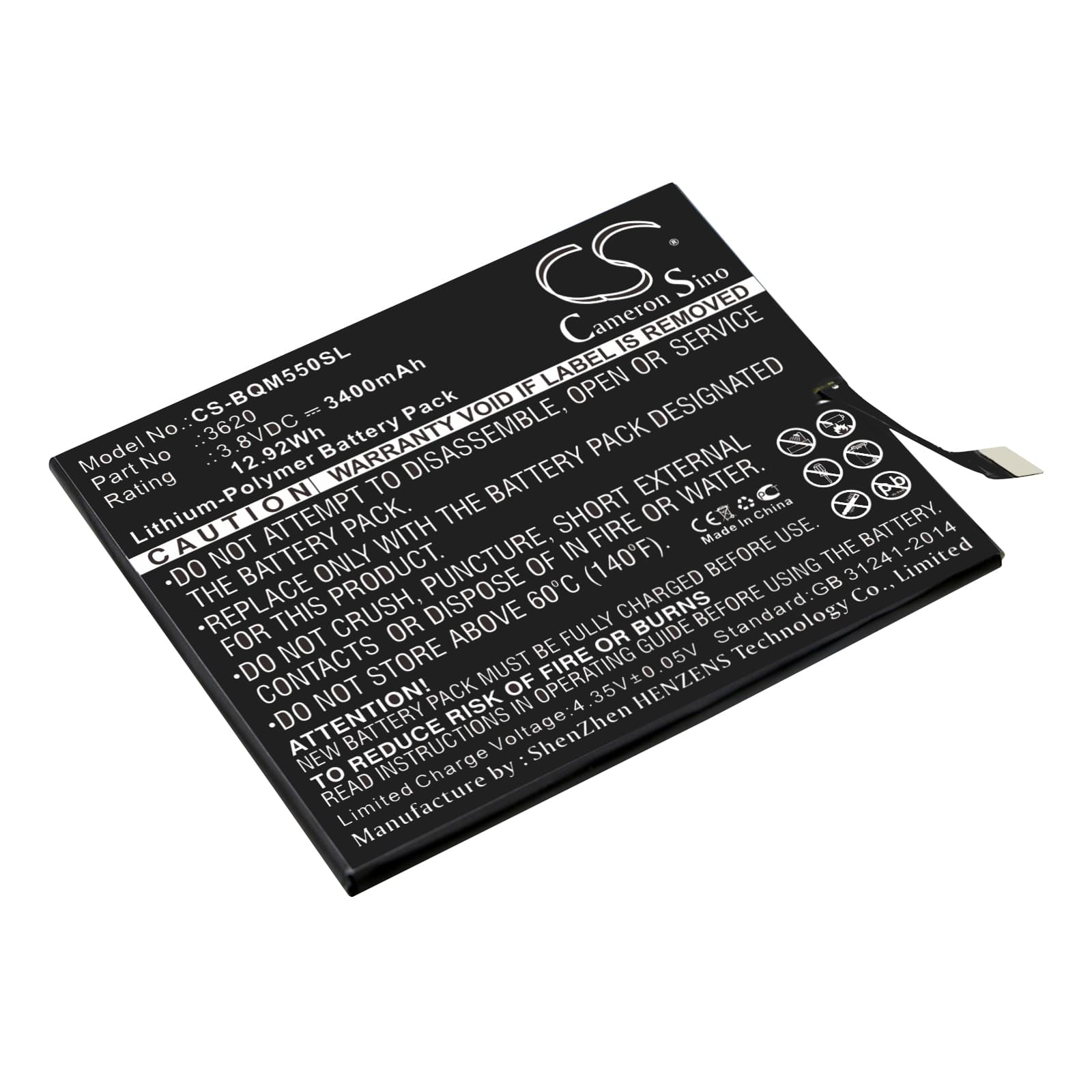 Replacement Battery for BQ Aquaris M5.5 - CS-BQM550SL-1.jpg