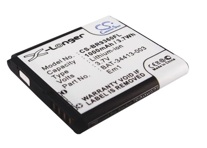 Replacement Battery for BlackBerry Curve 9370