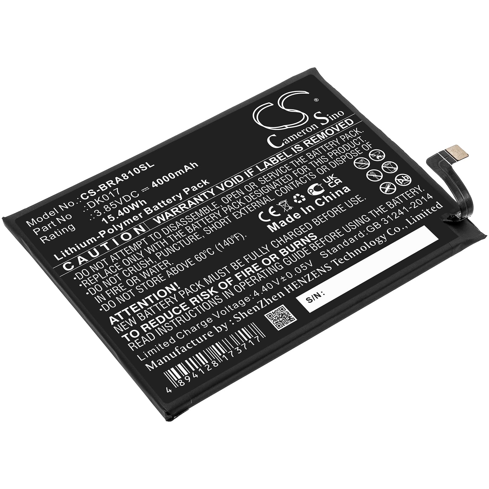 Replacement Battery for BlackView A80 Pro - CS-BRA810SL-1.jpg