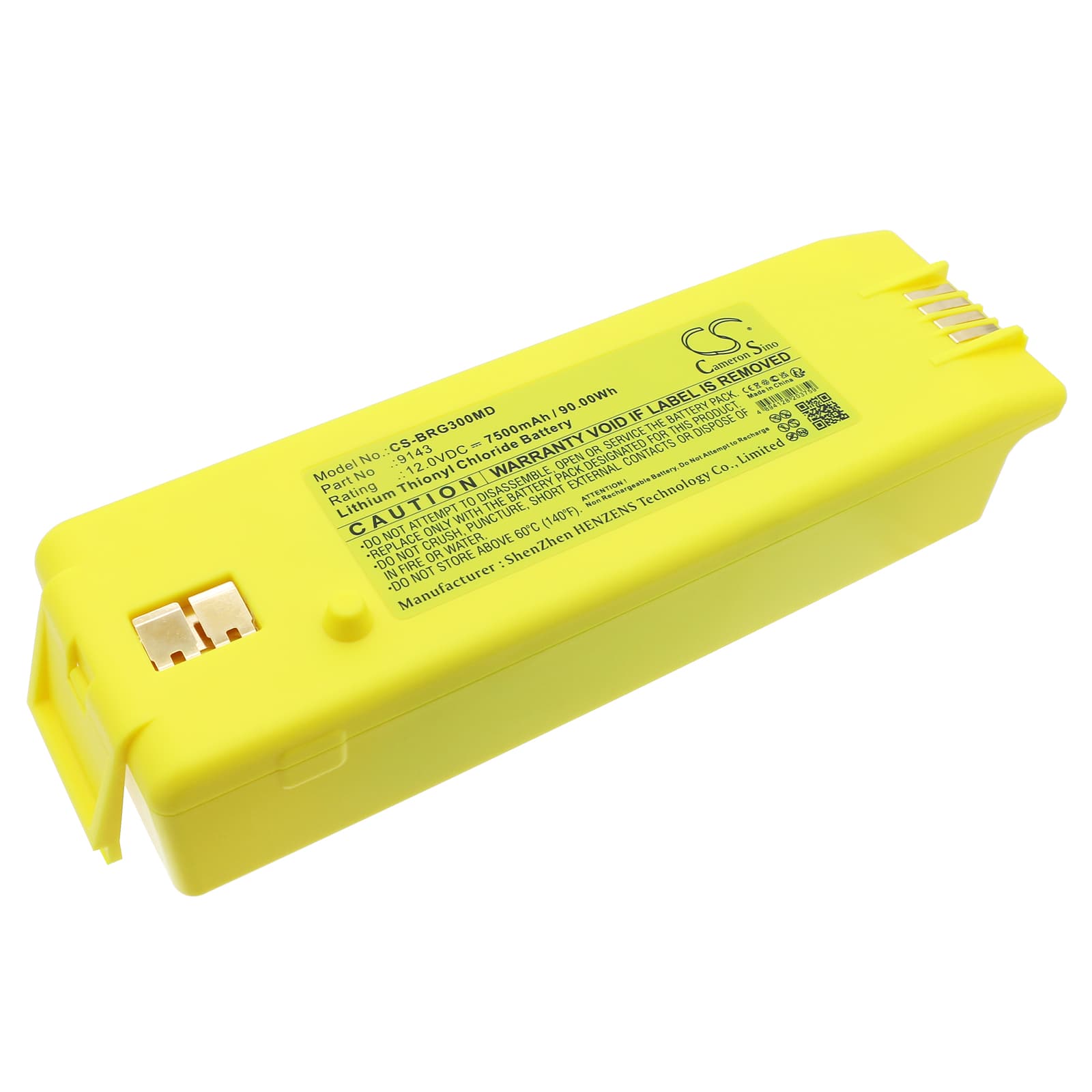 Replacement Battery for Cardiac Science Powerheart AED G3 - CS-BRG300MD-1.jpg