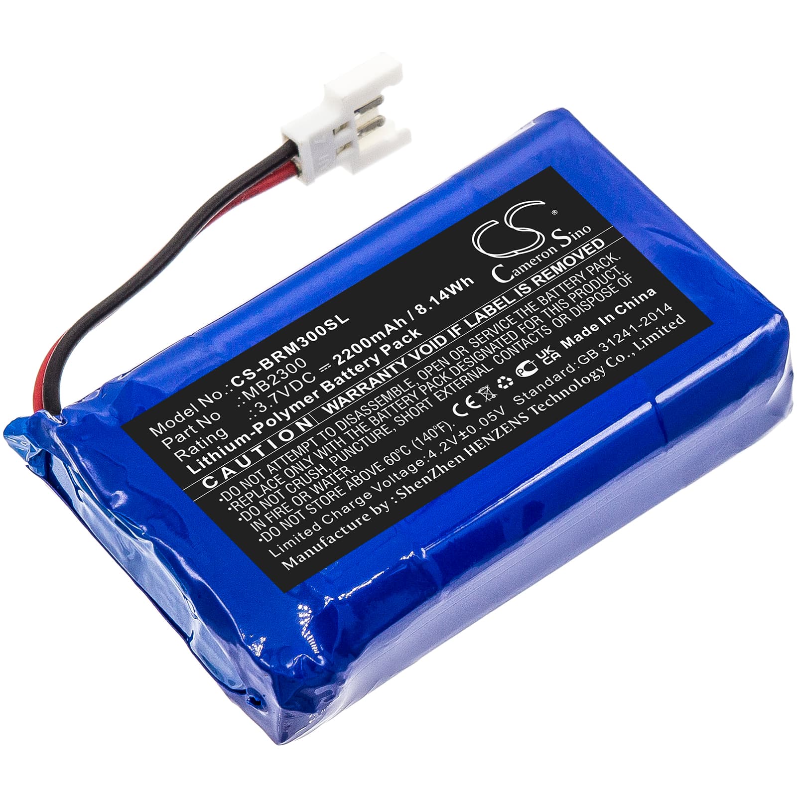 Replacement Battery for Breo idream 3 iNeck - CS-BRM300SL-1.jpg