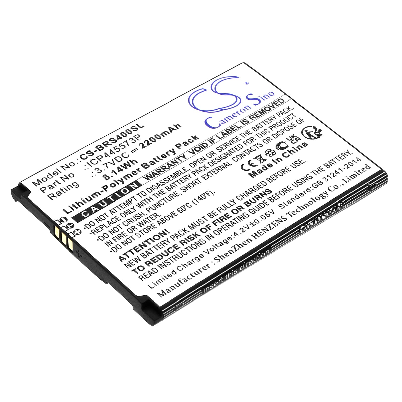 Replacement Battery for Brondi SMARTPHONE 4G - CS-BRS400SL-1.jpg