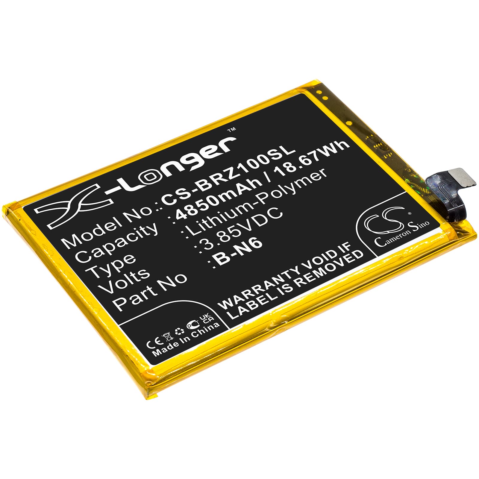 Replacement Battery for Vivo IQOO Z1x 5G - CS-BRZ100SL-1.jpg