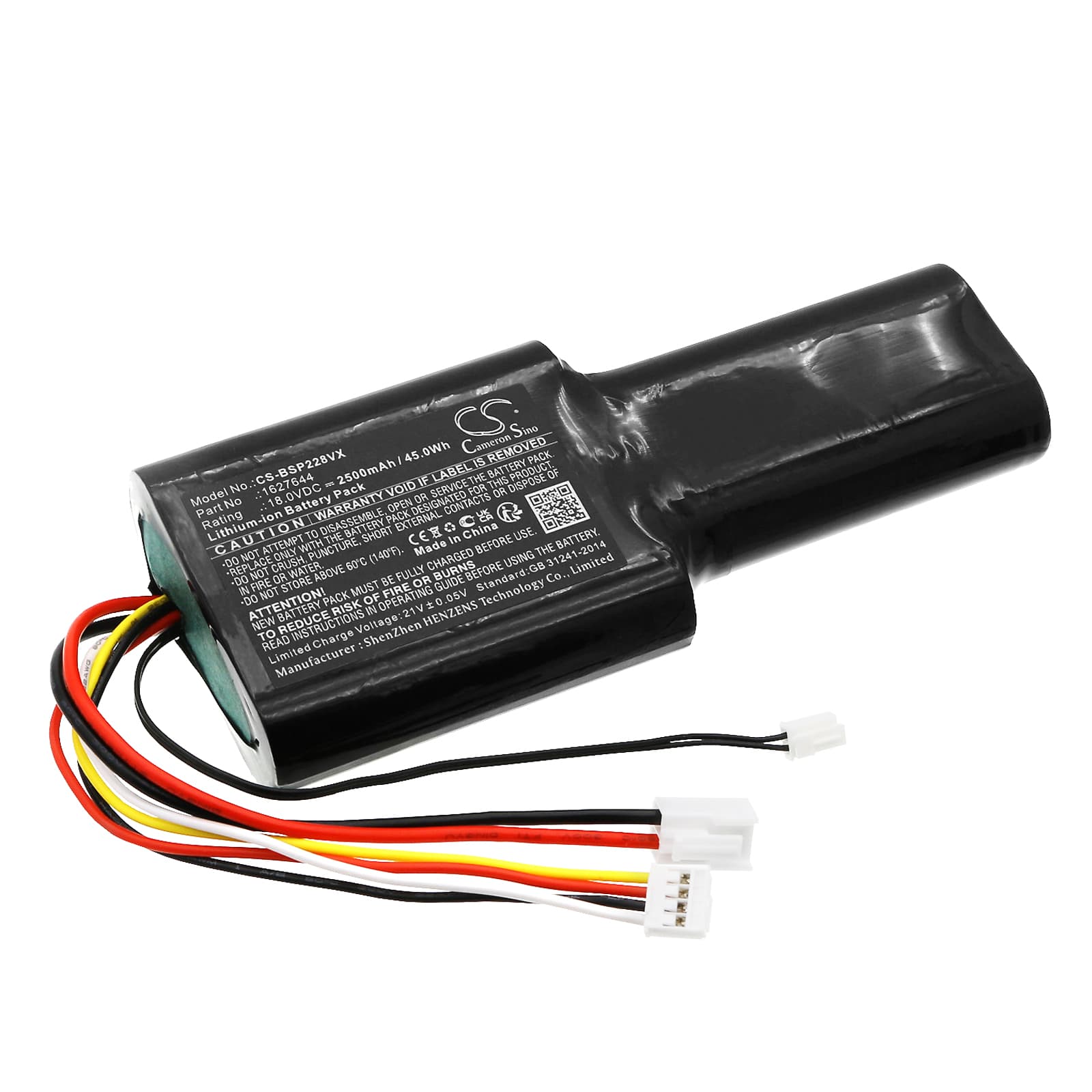 Replacement Battery for Bissell 2280N - CS-BSP228VX-1.jpg