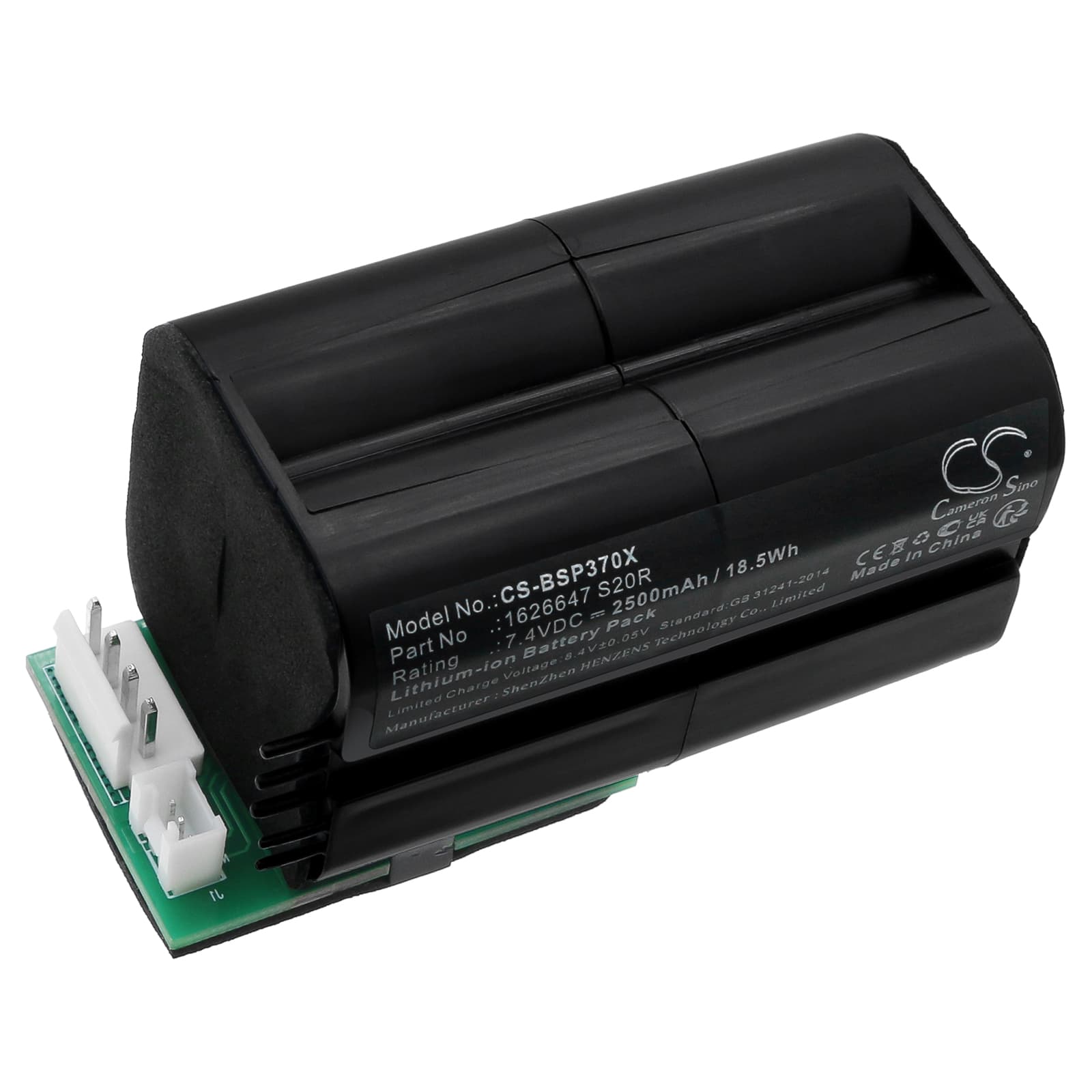 Replacement Battery for Bissell Pet Stain Eraser - CS-BSP370X-1.jpg
