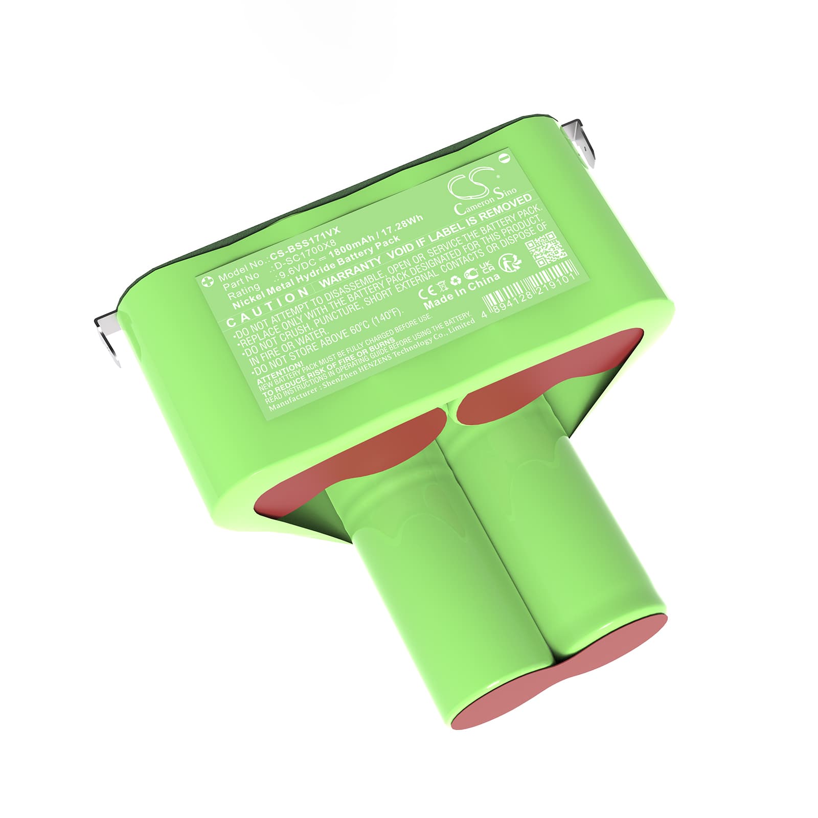 Replacement Battery for Bissell 1719 Cordless Vacuum Spot - CS-BSS171VX-1.jpg
