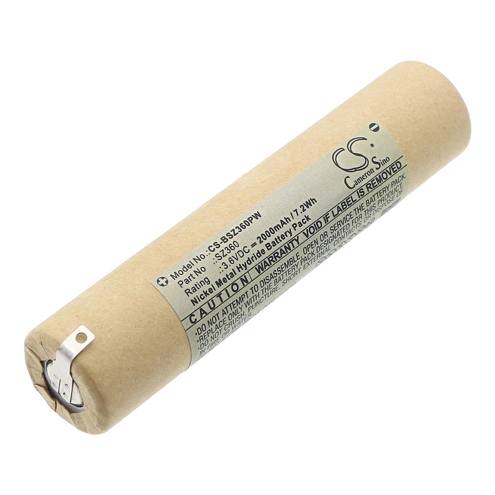Replacement Battery for Black & Decker SZ360 - CS-BSZ360PW-1.jpg