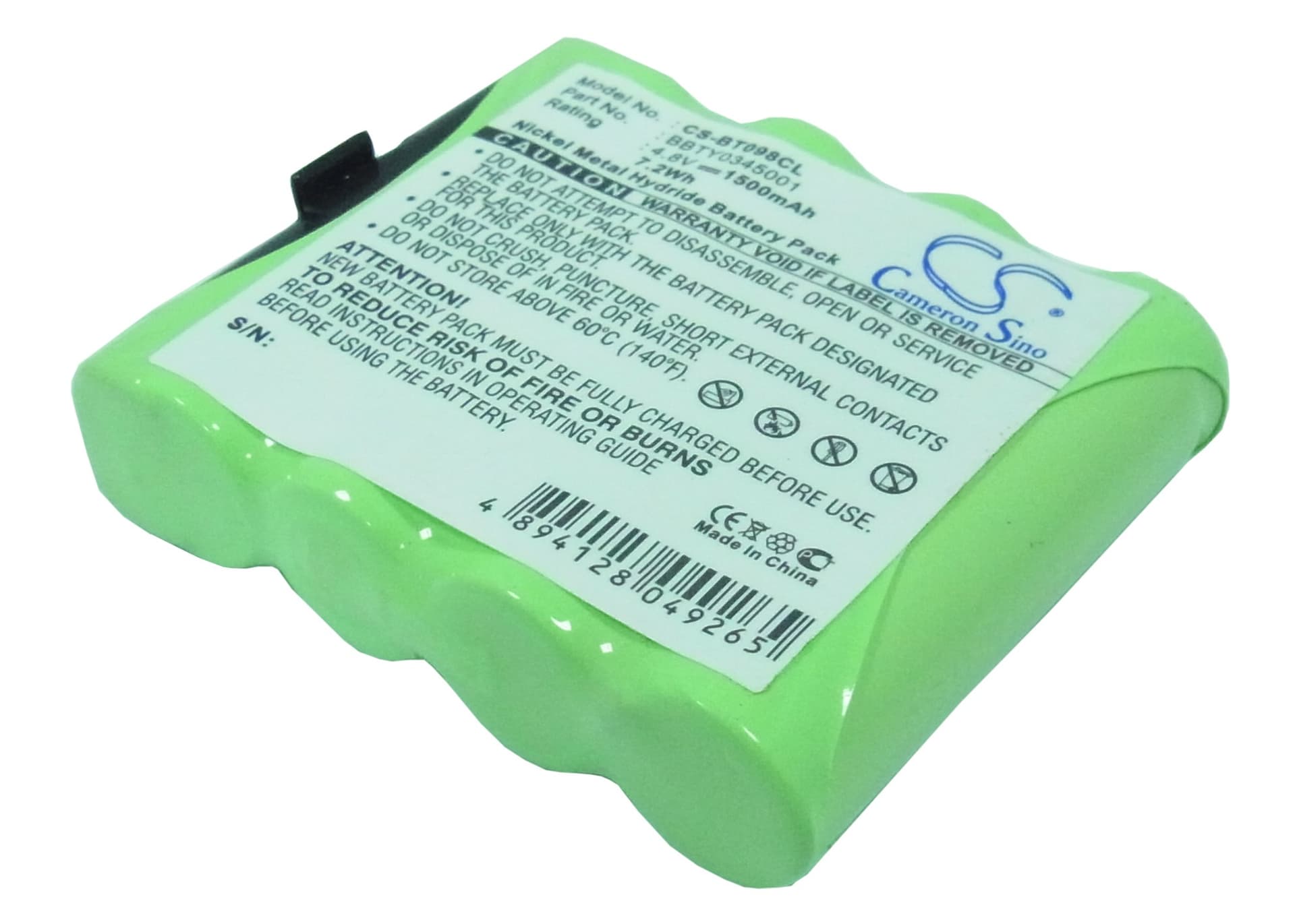 Replacement Battery for Uniden EXV98 - CS-BT098CL-1.jpg