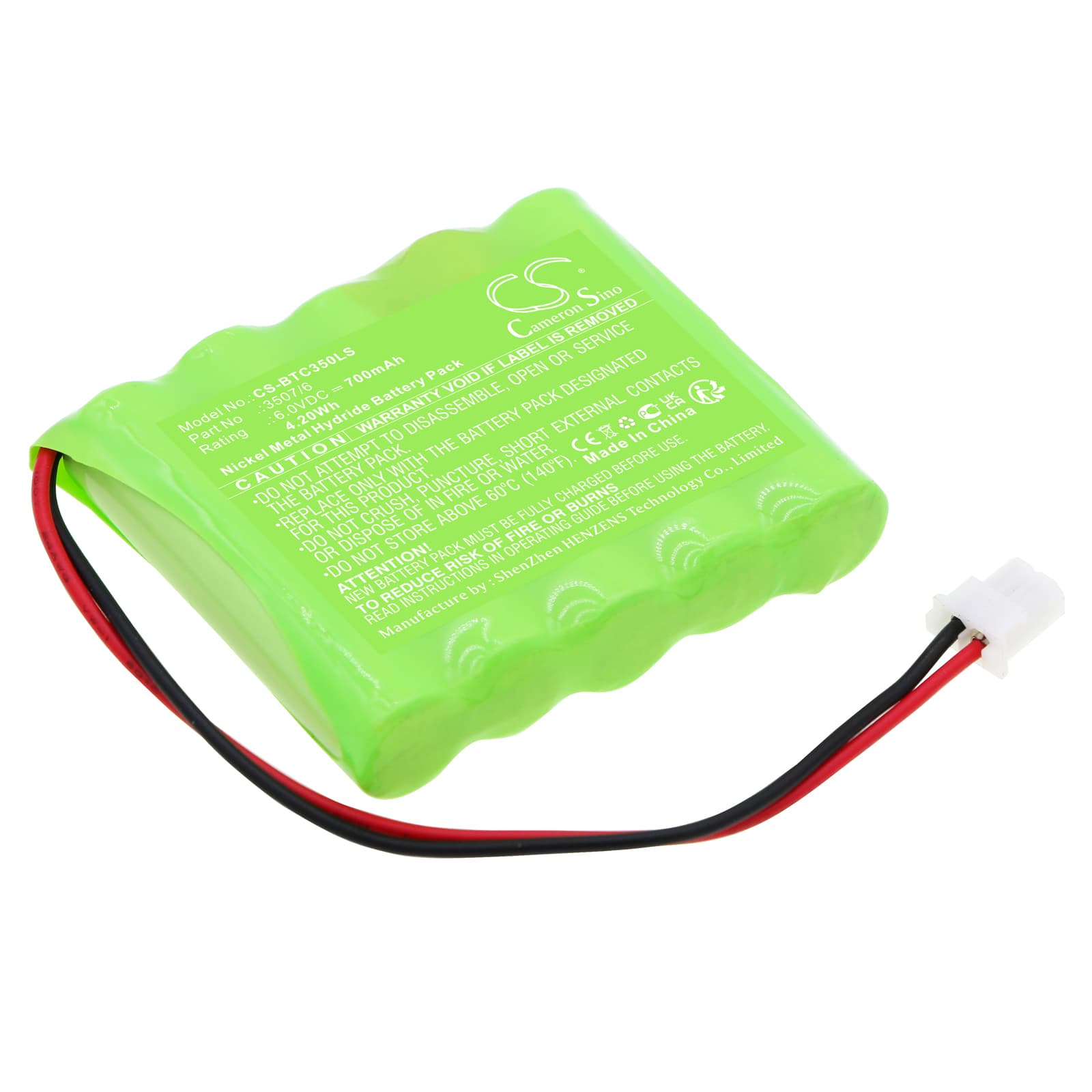 Replacement Battery for Bticino 3507/6 - CS-BTC350LS-1.jpg