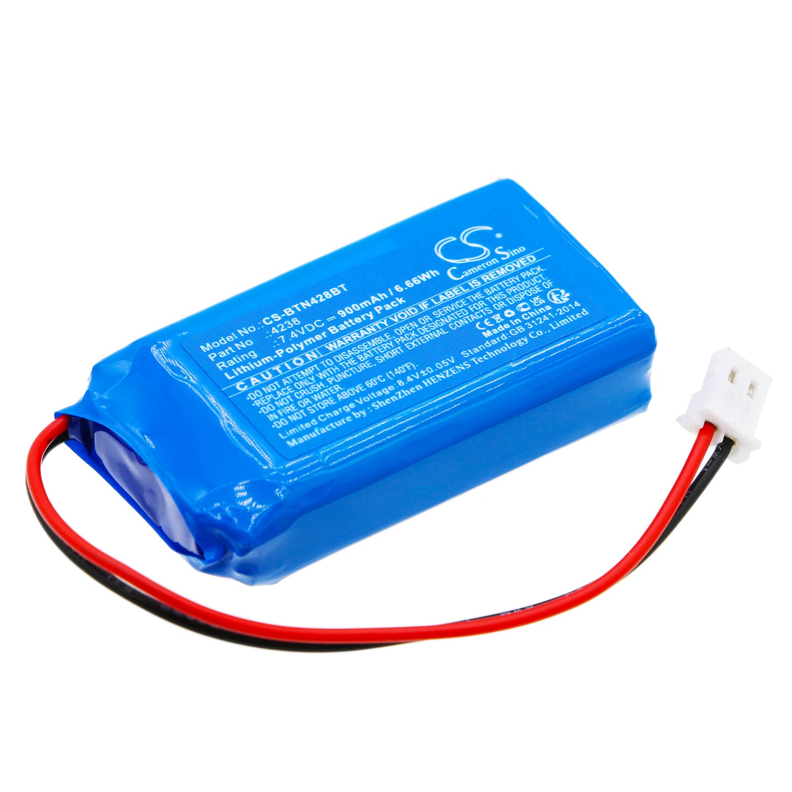 Replacement Battery for Bticino 4216 - CS-BTN428BT-1.jpg