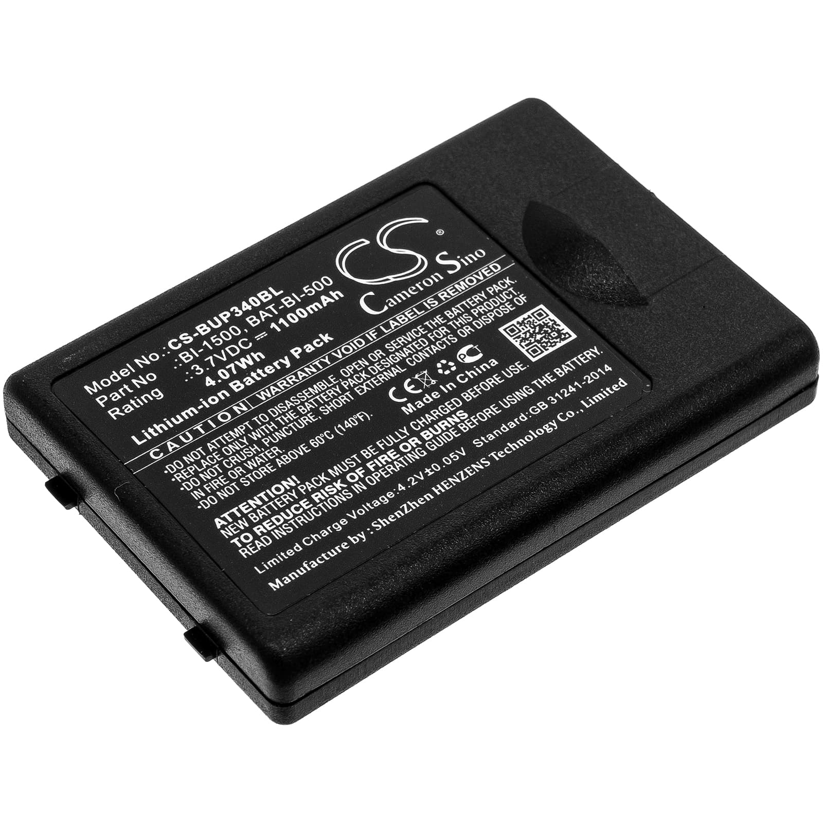 Replacement Battery for BlueBird EG-340 - CS-BUP340BL-1.jpg