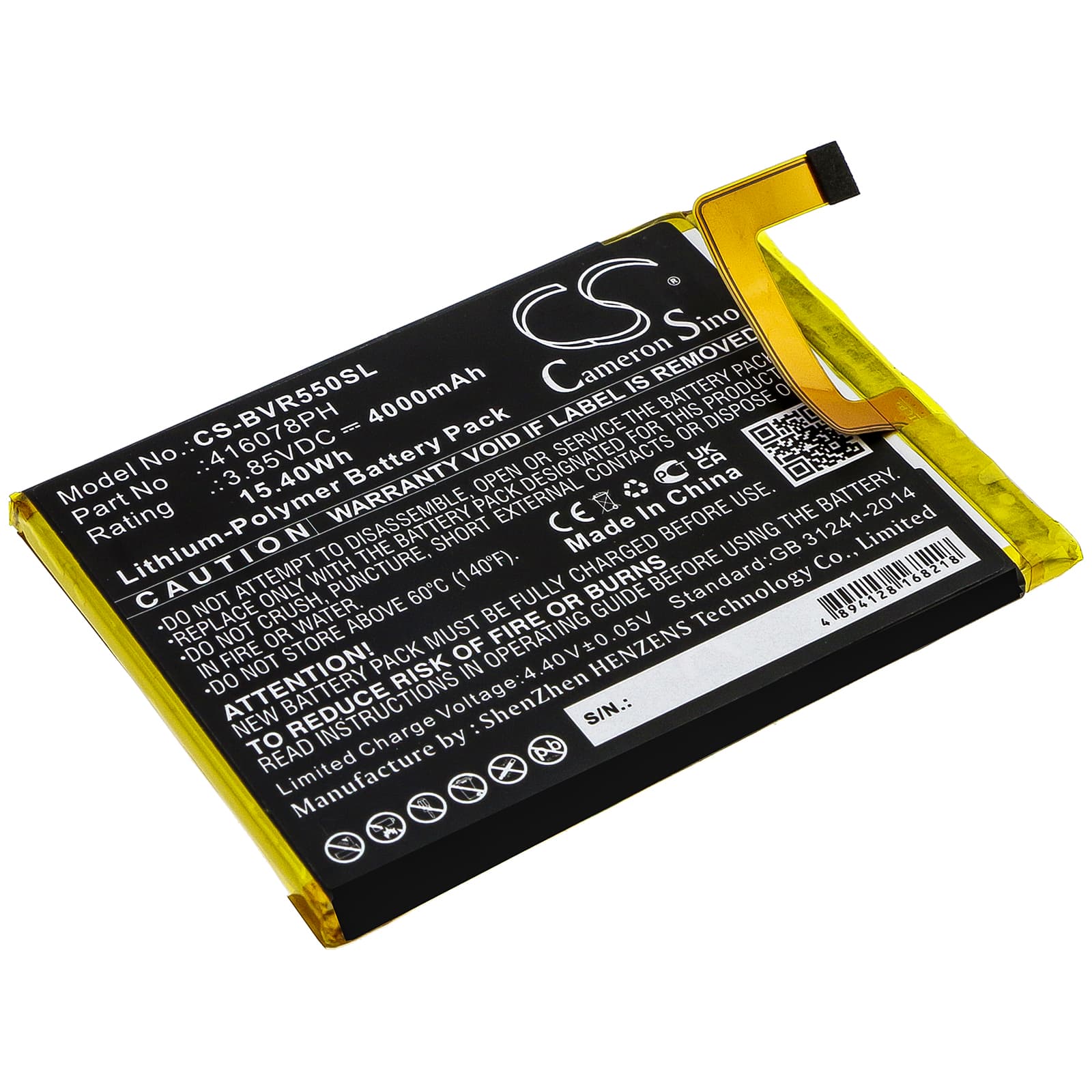 Replacement Battery for BlackView BV5500 - CS-BVR550SL-1.jpg