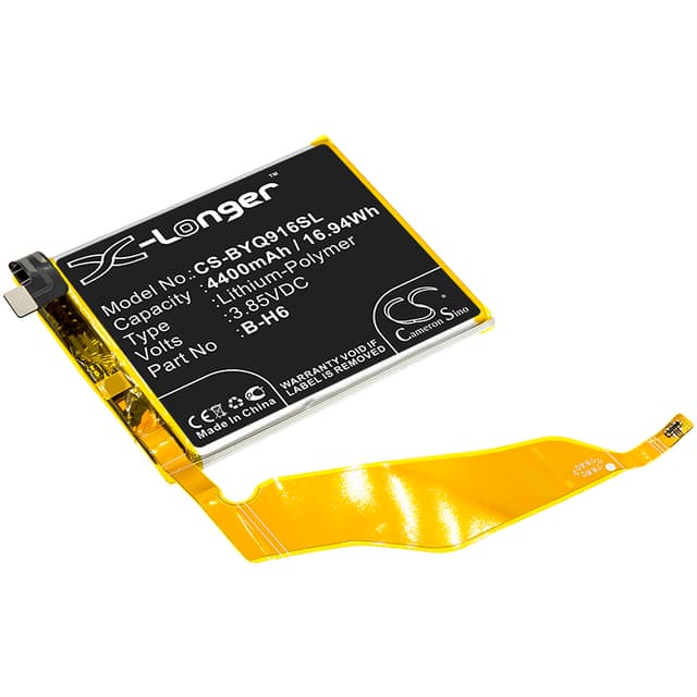 Replacement battery