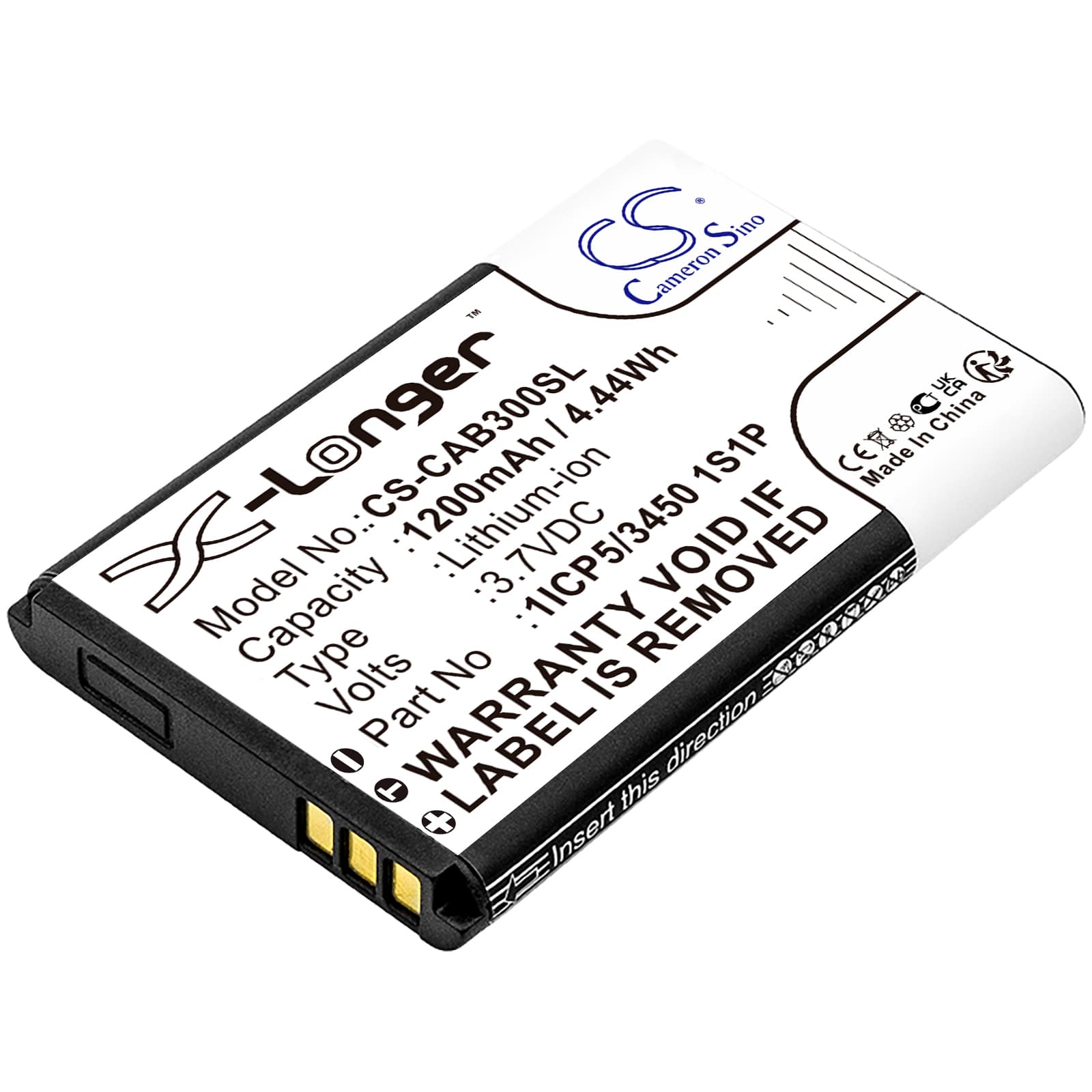 Replacement Battery for Manta TEL1711 - CS-CAB300SL-1.jpg