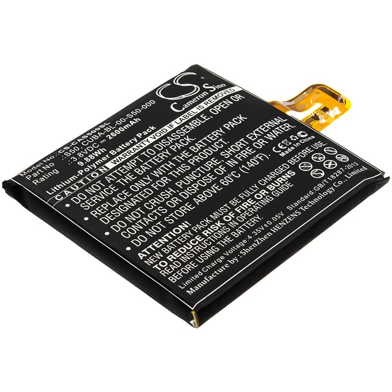 Replacement Battery for CATERPILLAR S50 - CS-CAS500SL-1.jpg