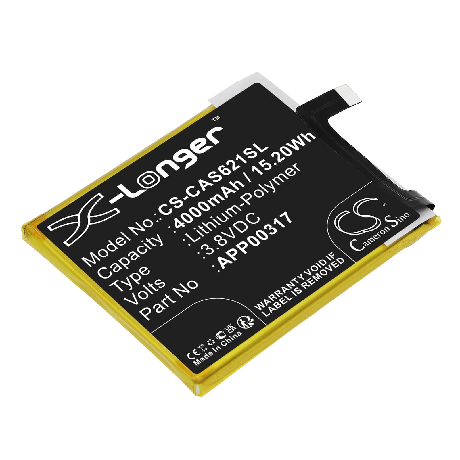 Replacement Battery for CAT S62 Pro