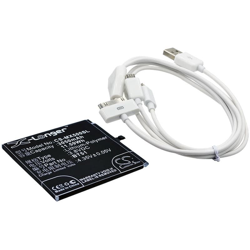 Replacement Battery for MeiZu MX5