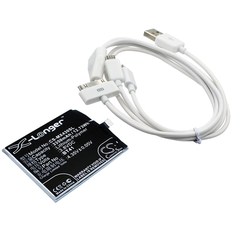 Replacement Battery for MeiZu MX4 Pro