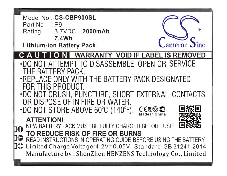 Replacement Battery for Cubot P9 - CS-CBP900SL-1.jpg