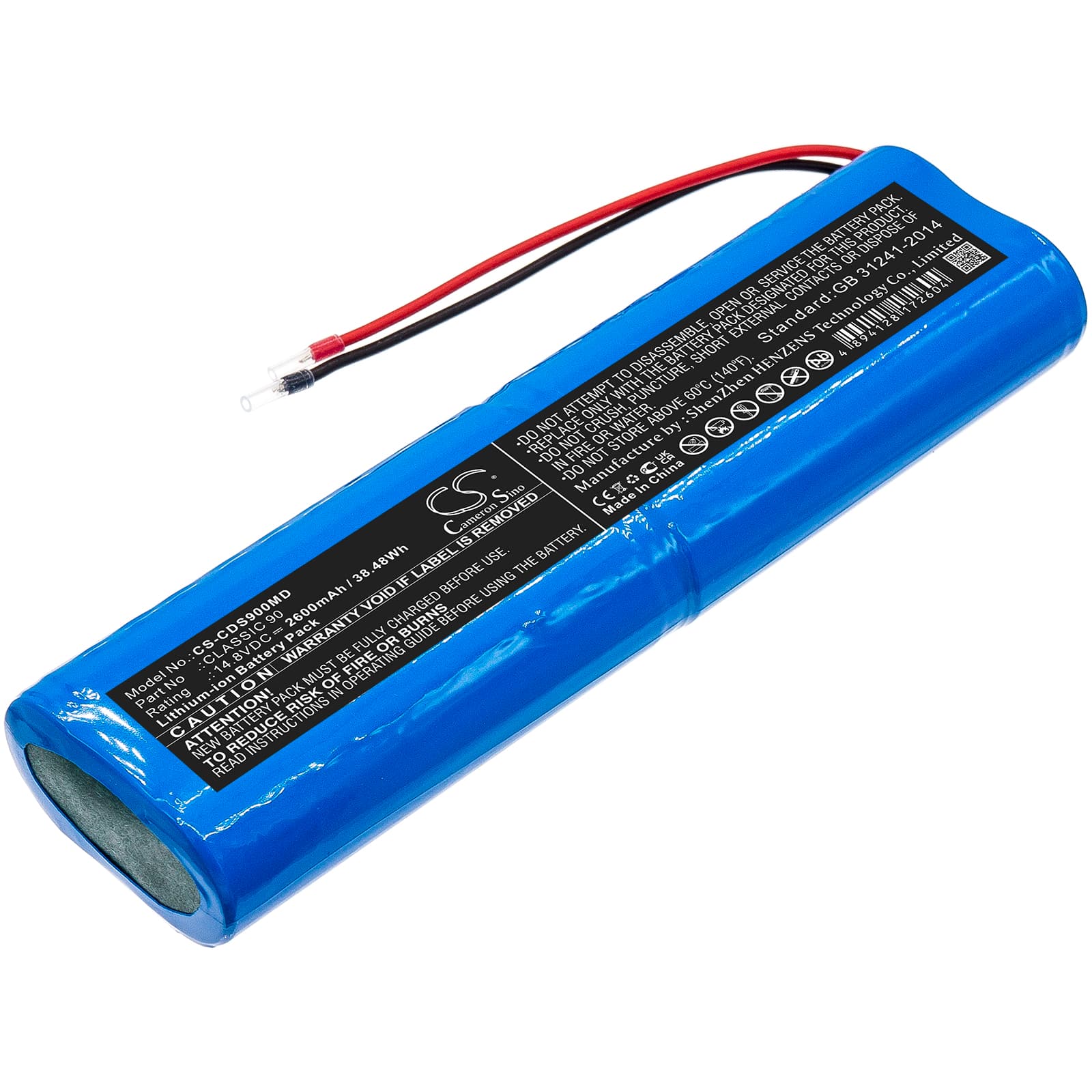 Replacement Battery for Creative CLASSIC 90 - CS-CDS900MD-1.jpg