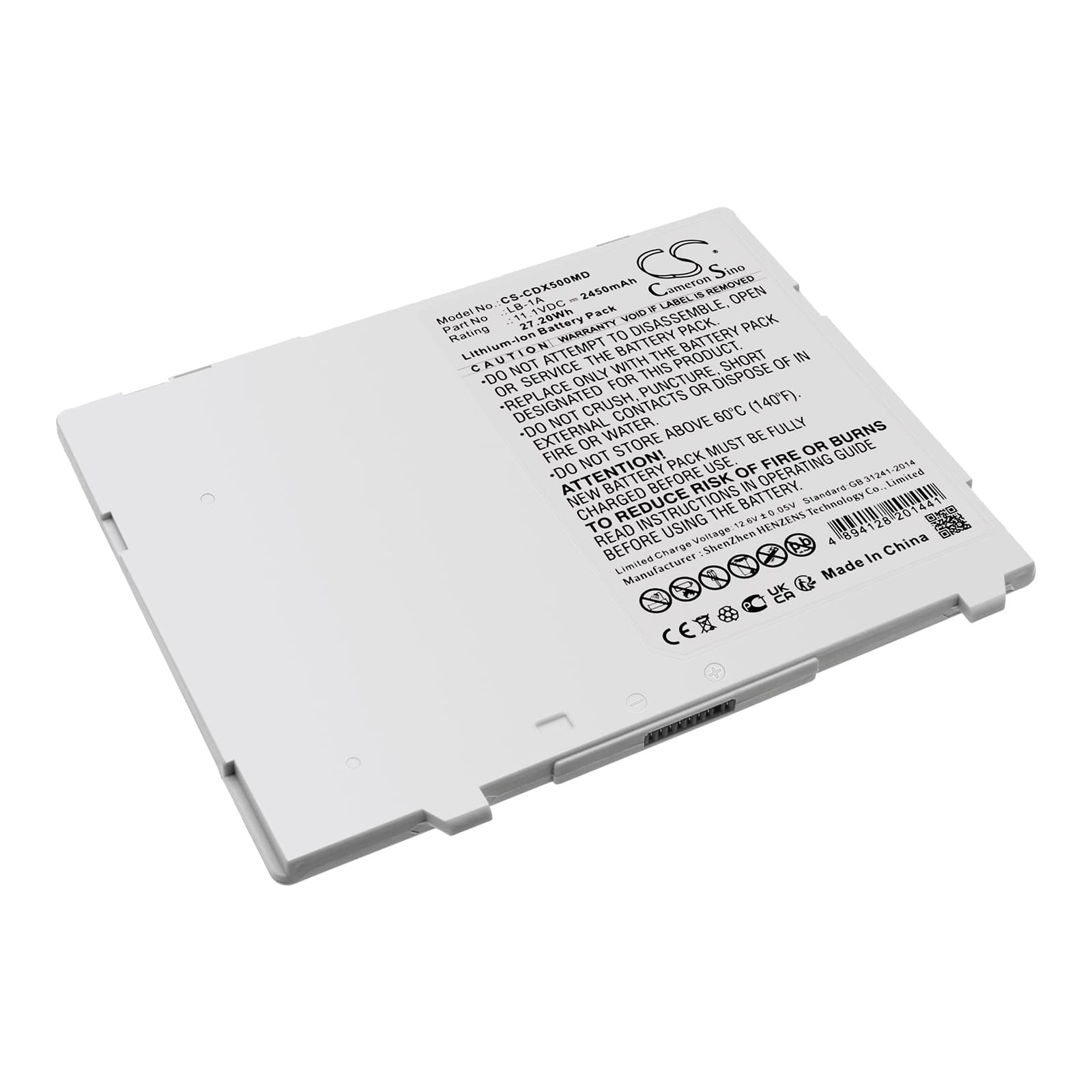 Replacement Battery for Canon AX-C4343W - CS-CDX500MD-1.jpg