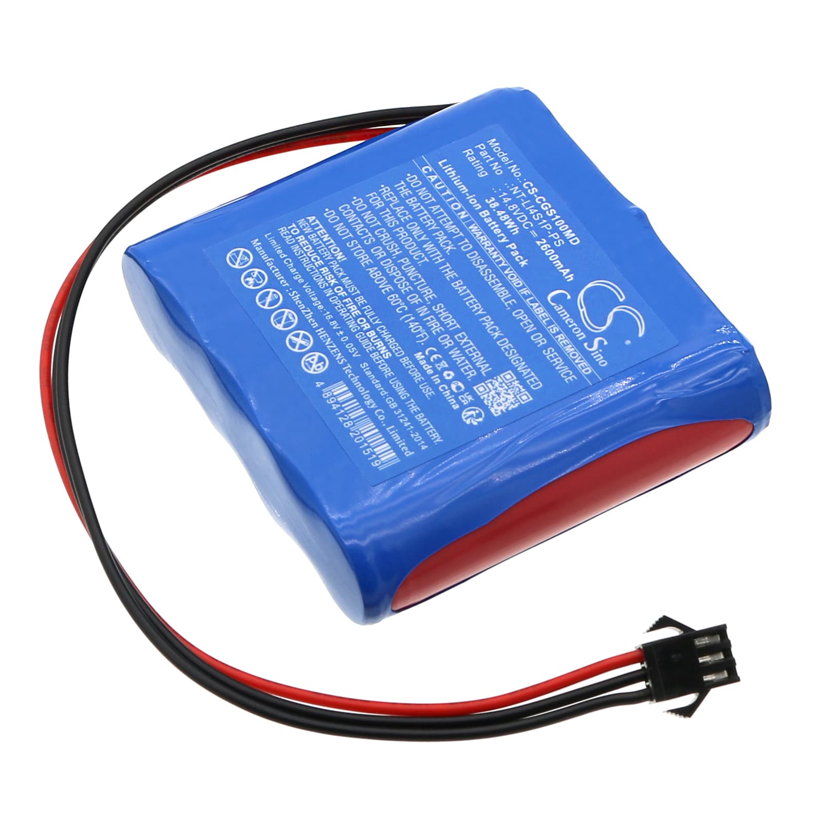 Replacement Battery for COMEN Progetti PGS10 - CS-CGS100MD-1.jpg