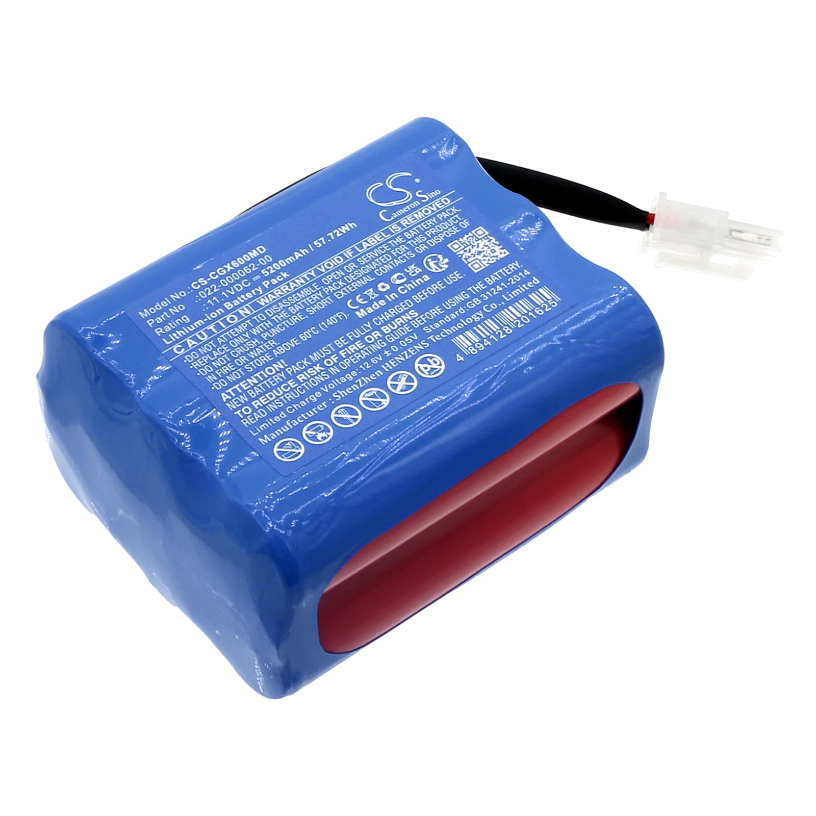 Replacement Battery for COMEN AX-600 - CS-CGX600MD-1.jpg