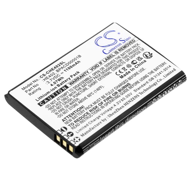 Replacement battery