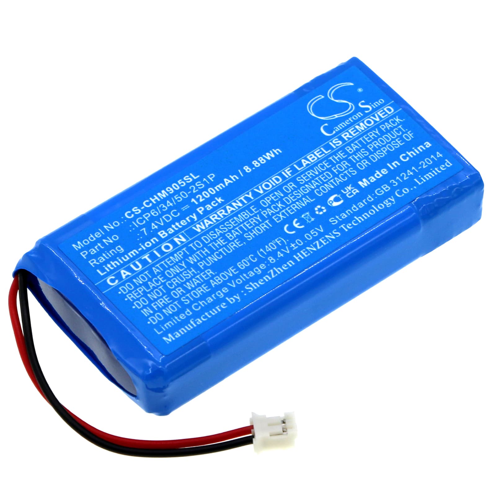 Replacement Battery for Chord MOJO Headphone Amplifier - CS-CHM905SL-1.jpg