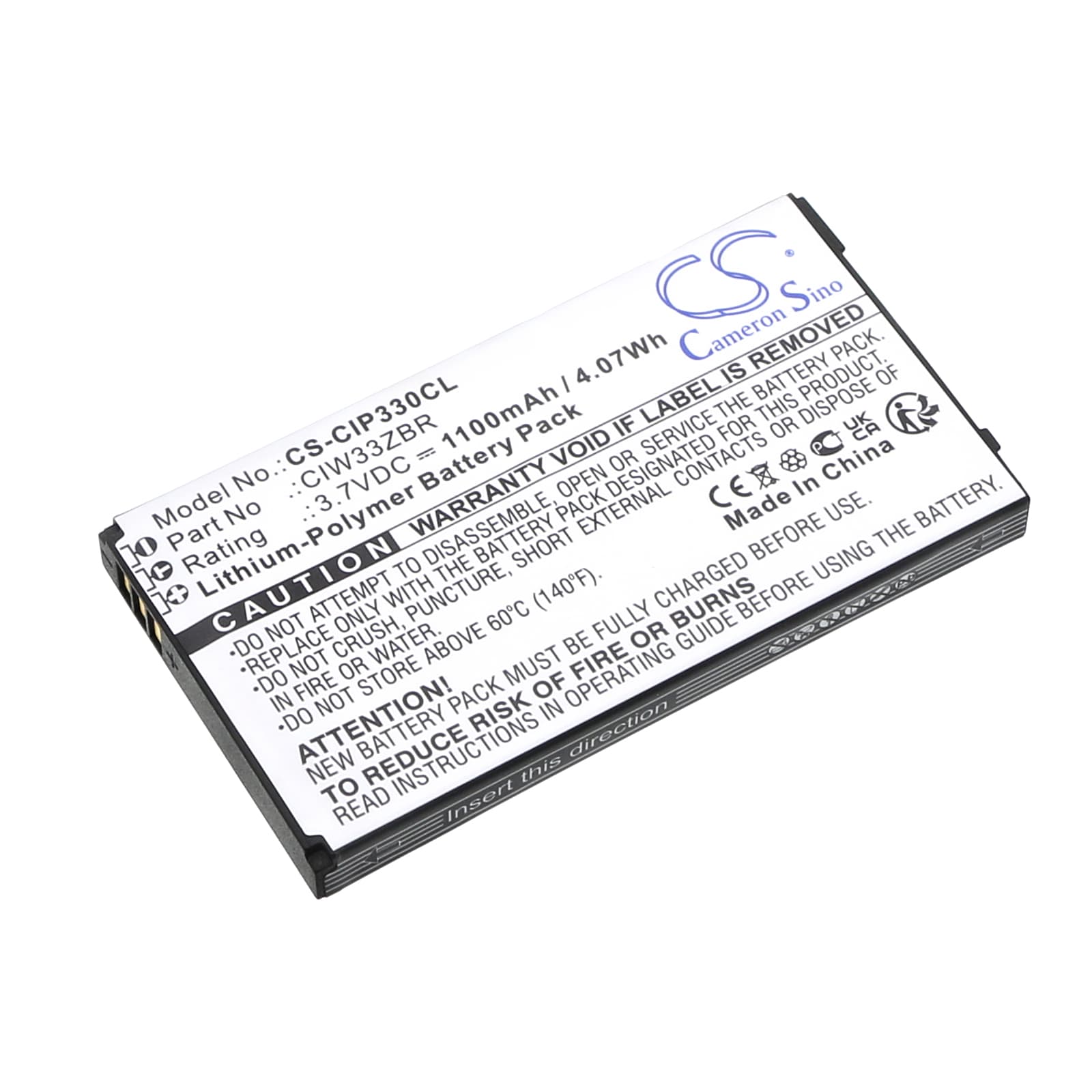 Replacement Battery for Cisco Linksys WIP330 - CS-CIP330CL-1.jpg