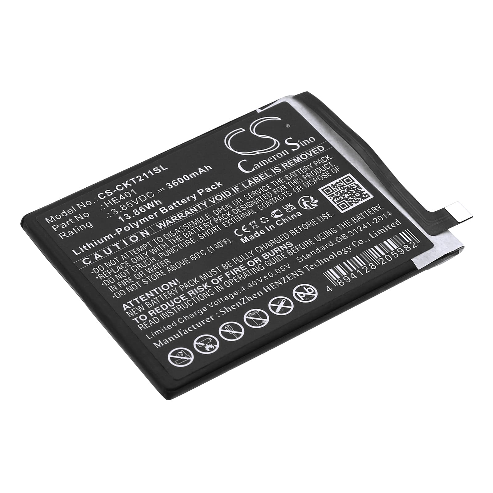Replacement Battery for AT&T EABF22206A - CS-CKT211SL-1.jpg