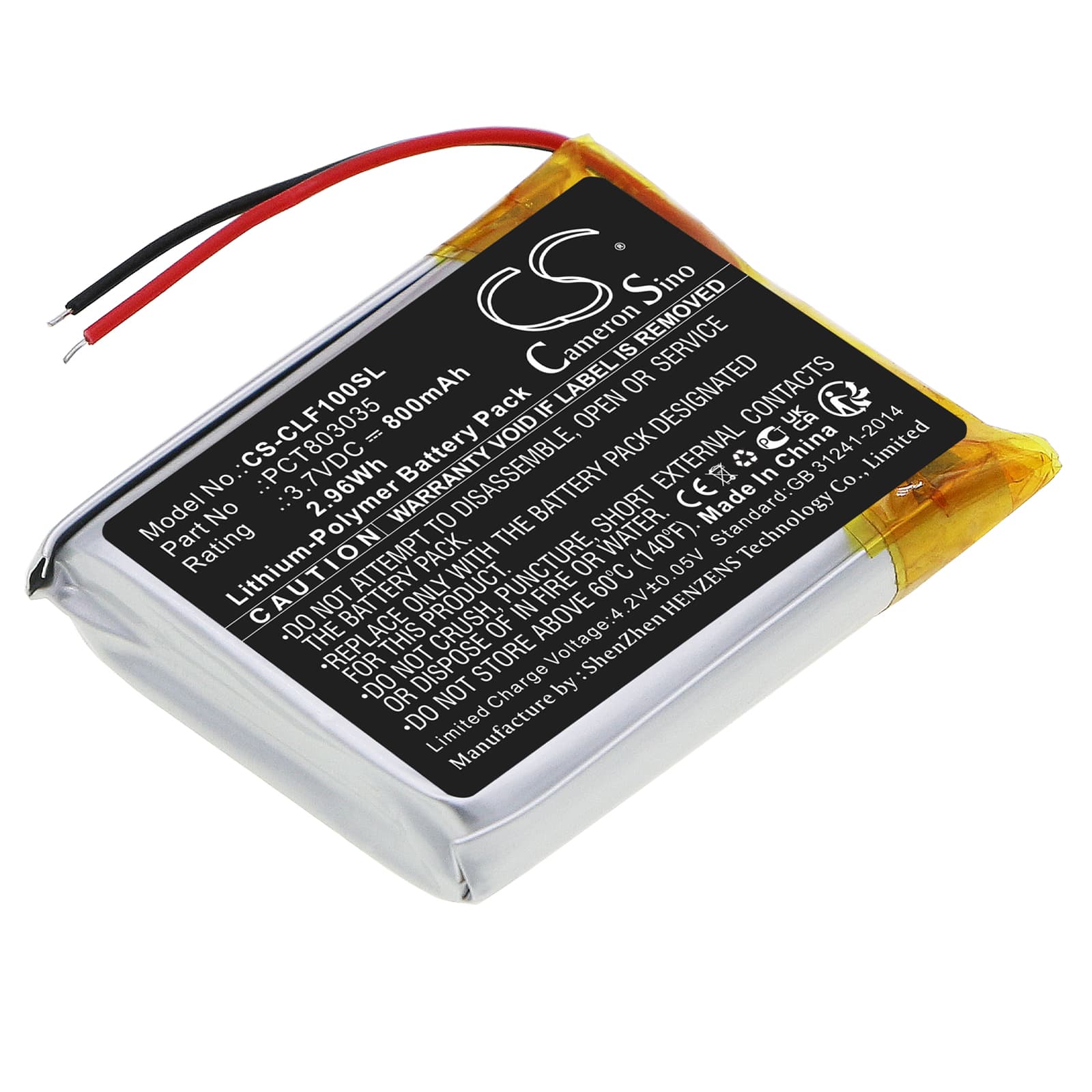 Replacement Battery for Cleer Flow - CS-CLF100SL-1.jpg