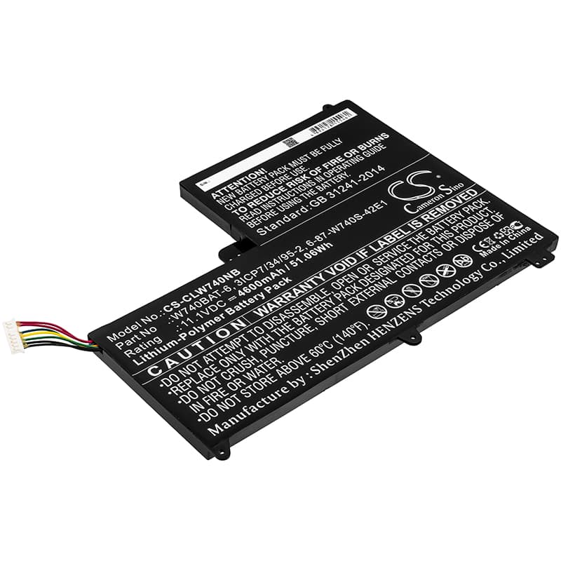 Replacement Battery for Sager NP2740 - CS-CLW740NB-1.jpg