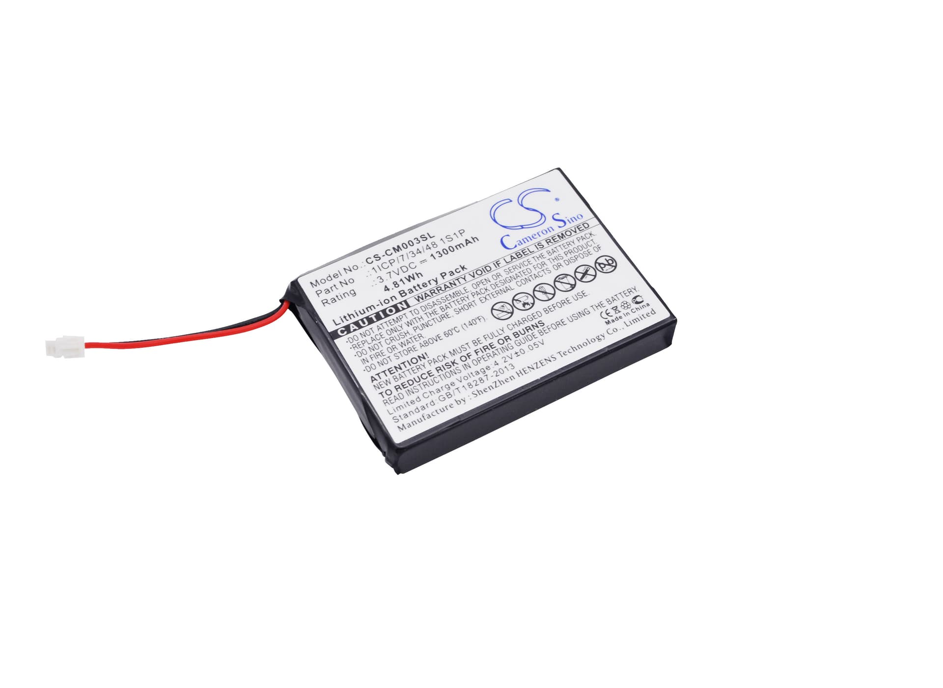 Replacement Battery for Custom Battery Pack 1ICP/7/34/48 1S1P - CS-CM003SL-1.jpg