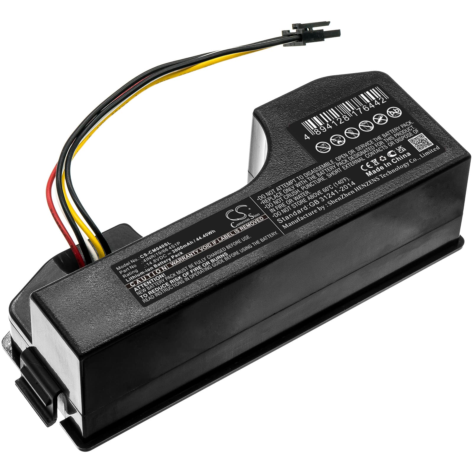 Replacement Battery for Custom Battery Packs 4INR/19/66 4S1P - CS-CM040SL-1.jpg