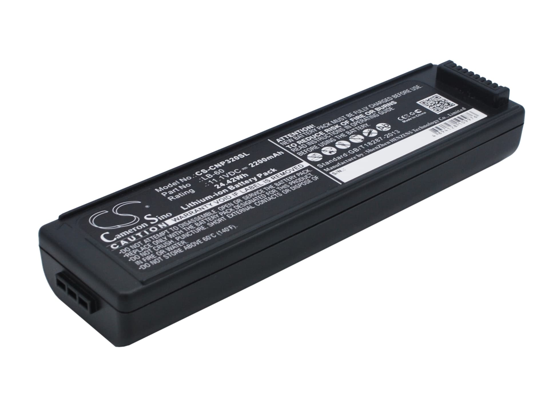Replacement Battery for Canon LK-62 - CS-CNP320SL-1.jpg