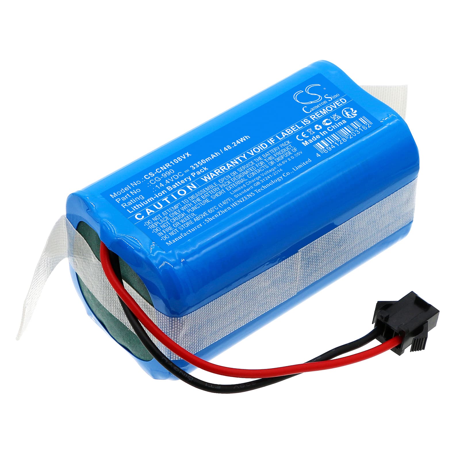 Replacement Battery for Infiniton Cleaner 1080 - CS-CNR108VX-1.jpg