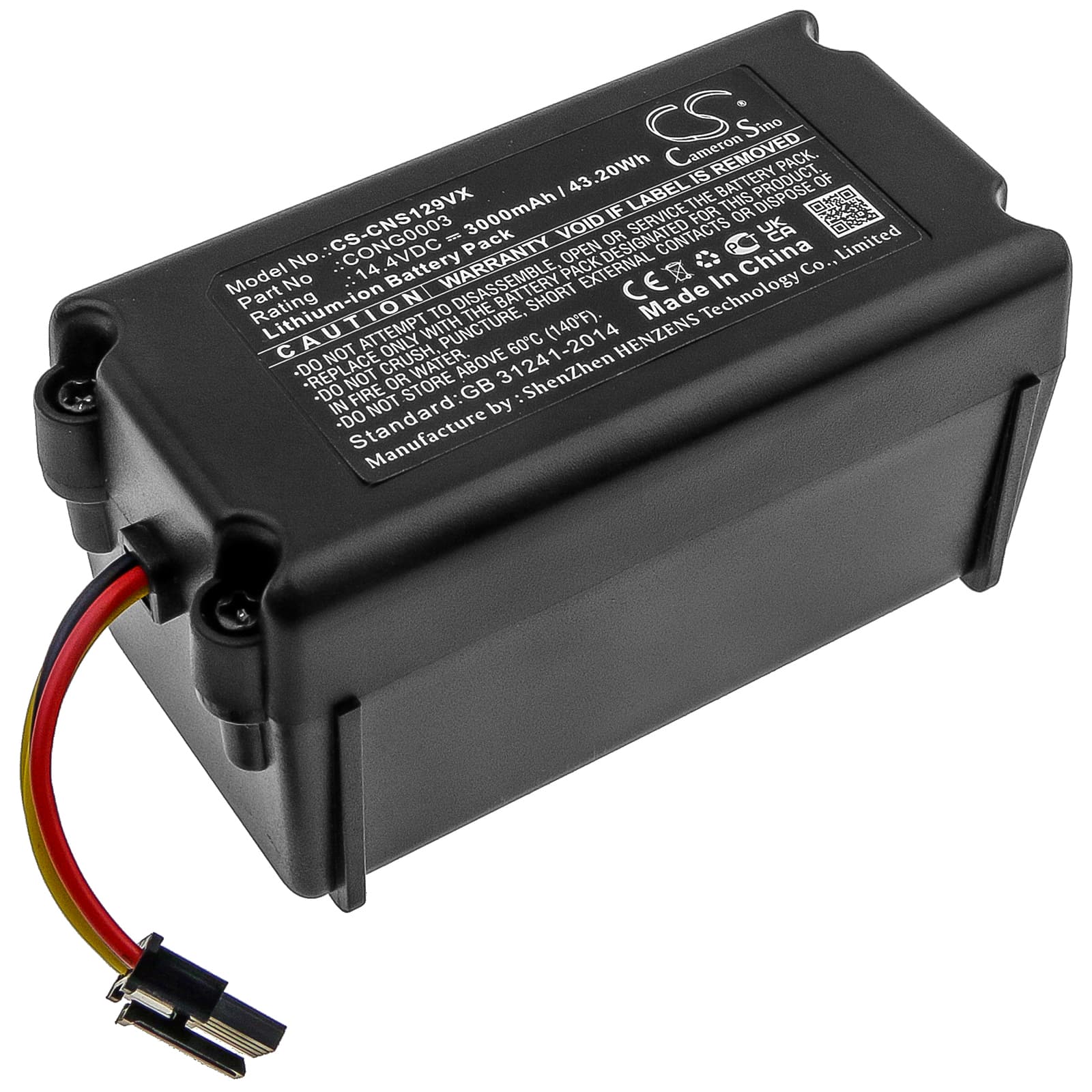 Replacement Battery for Zoef Robot Sjaan - CS-CNS129VX-1.jpg
