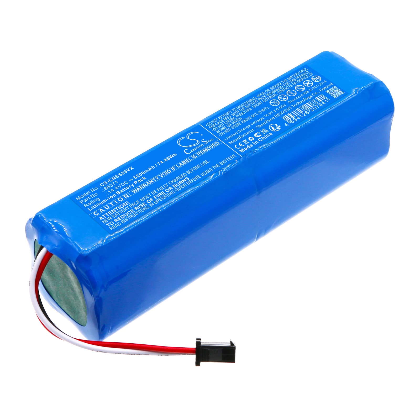 Replacement Battery for XCLEA H30 - CS-CNS529VX-1.jpg