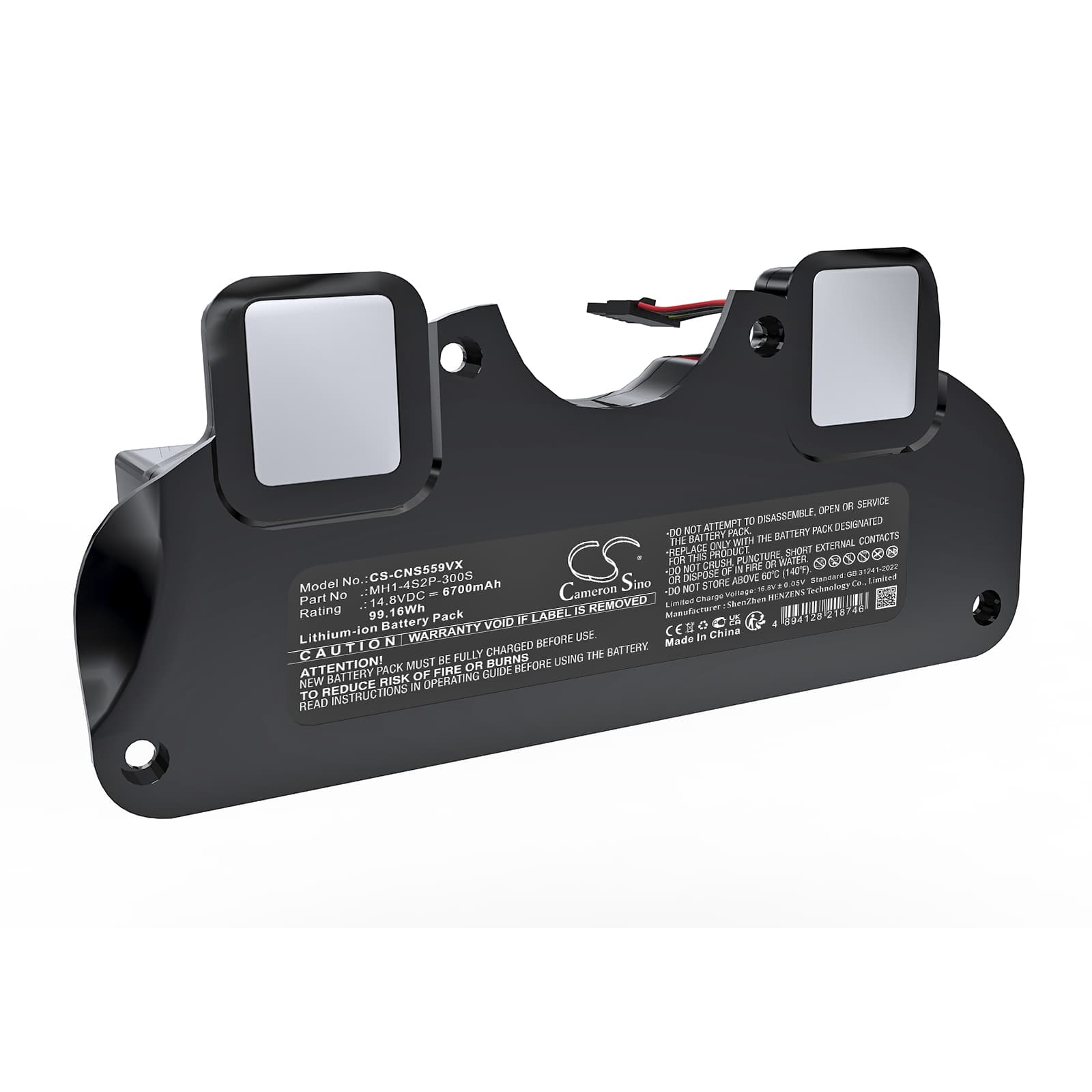Replacement Battery for Sencor SRV 9550BK