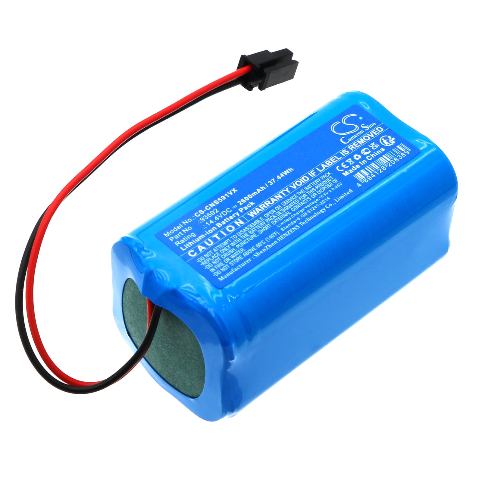 Replacement Battery for Laresar Clean 3s Sweeping Robot Vacuum - CS-CNS591VX-1.jpg