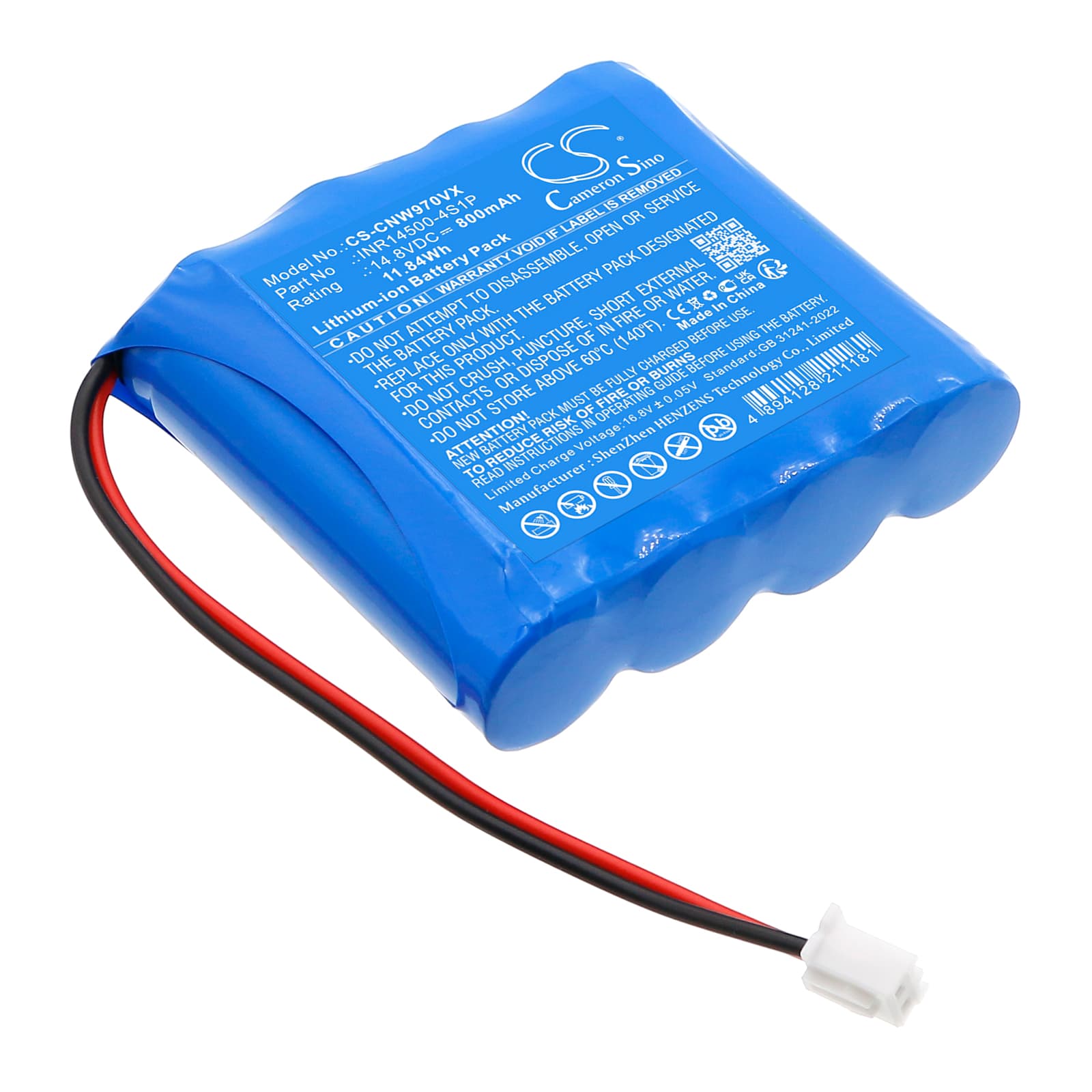 Replacement Battery for Cecotec Conga WinDroid 970