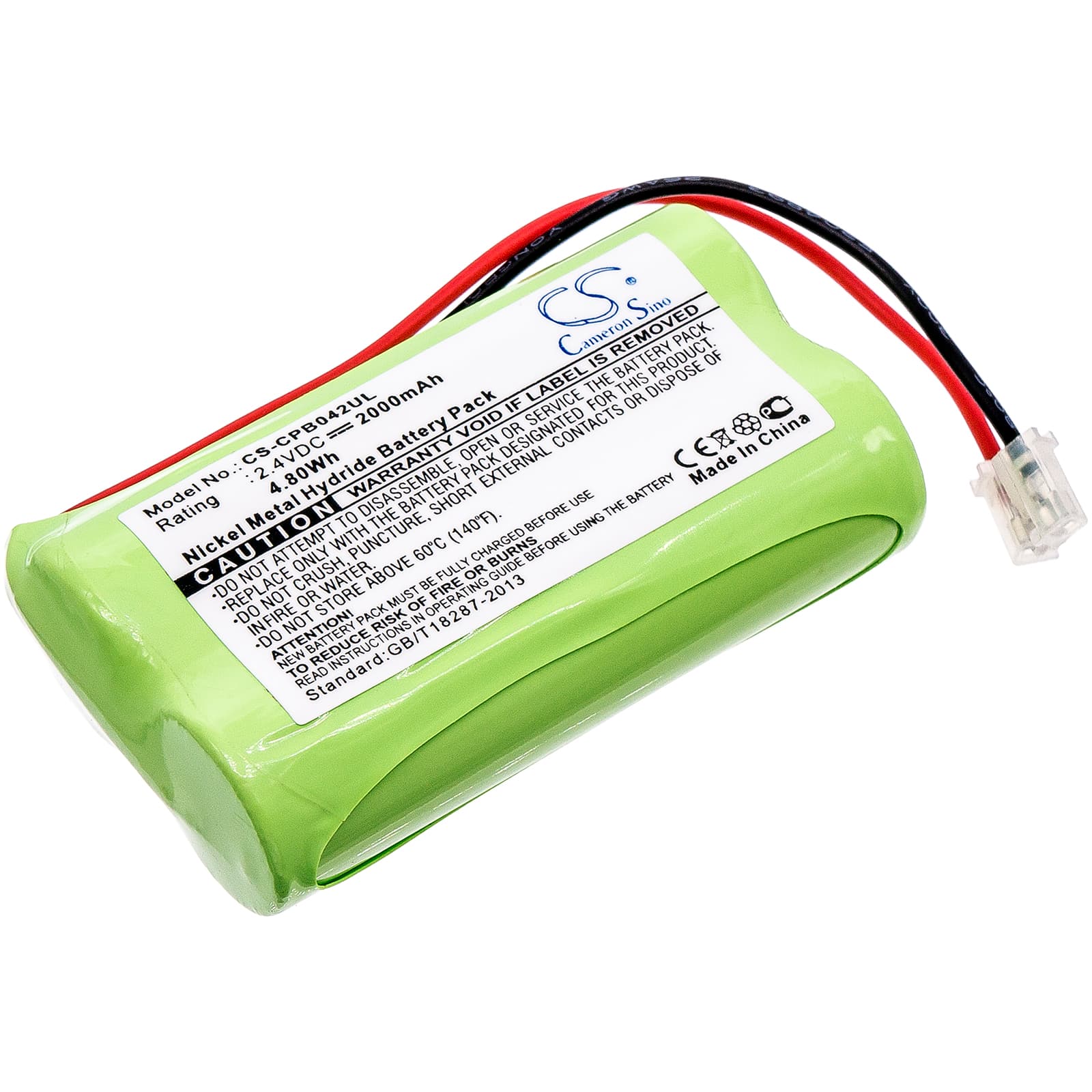 Replacement Battery for Universel AA x 2 - CS-CPB042UL-1.jpg