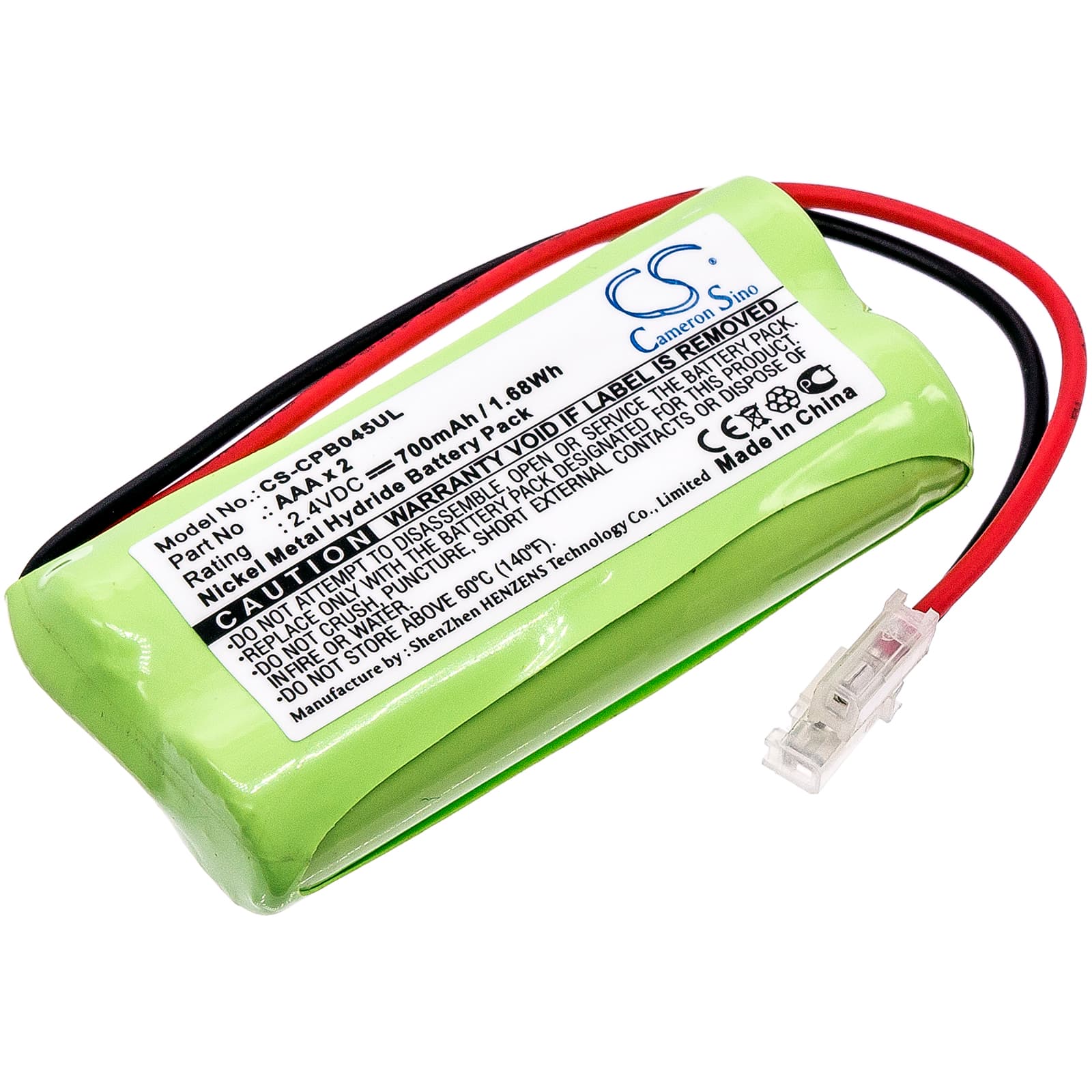 Replacement Battery for Universal AAA x 2 - CS-CPB045UL-1.jpg