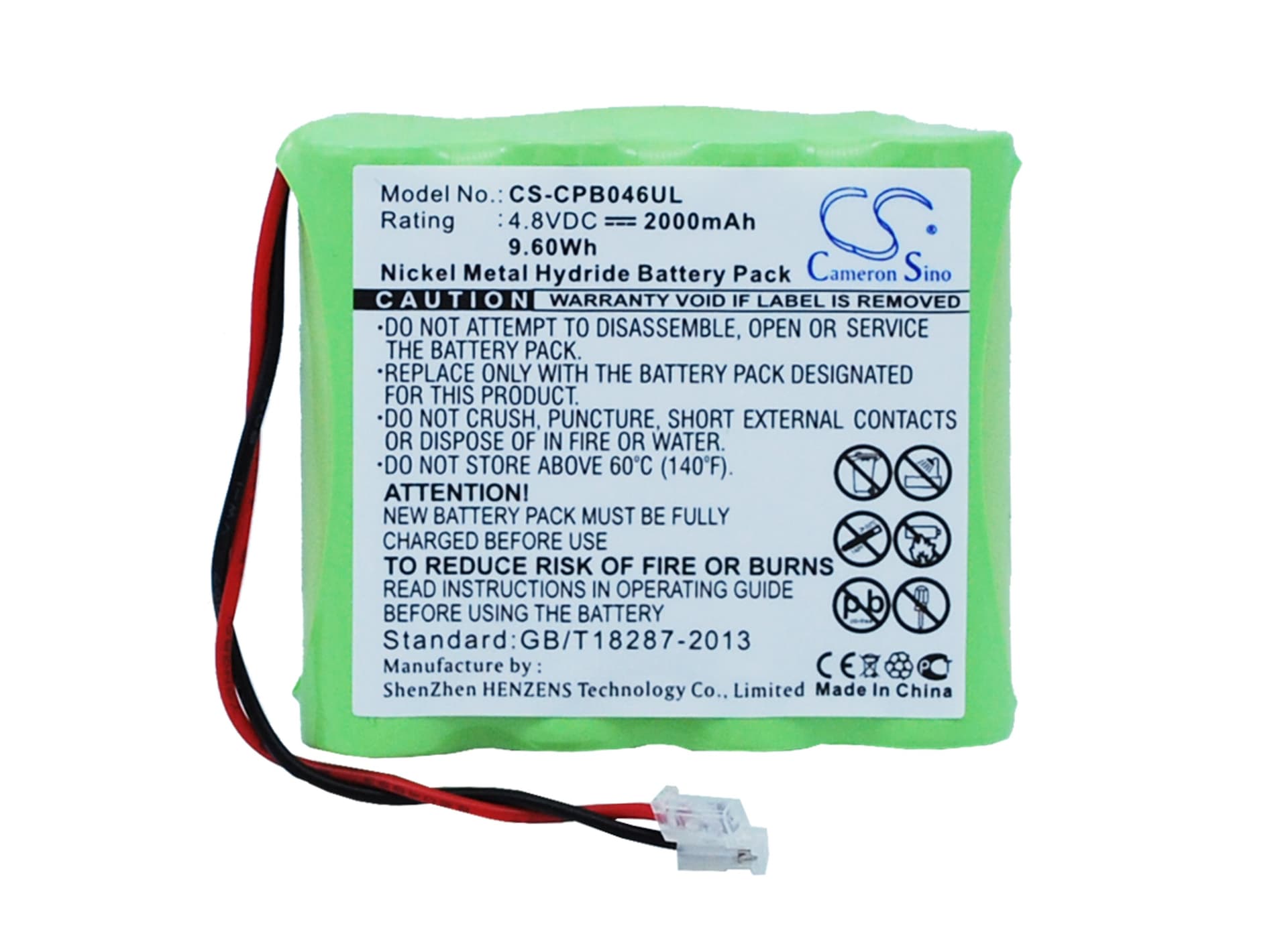 Replacement Battery for Universel AA x 4 - CS-CPB046UL-1.jpg