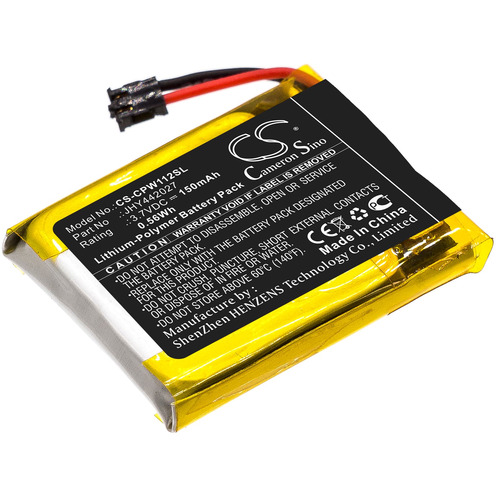 Replacement Battery for Compustar Pro RFX T2 - CS-CPW112SL-1.jpg