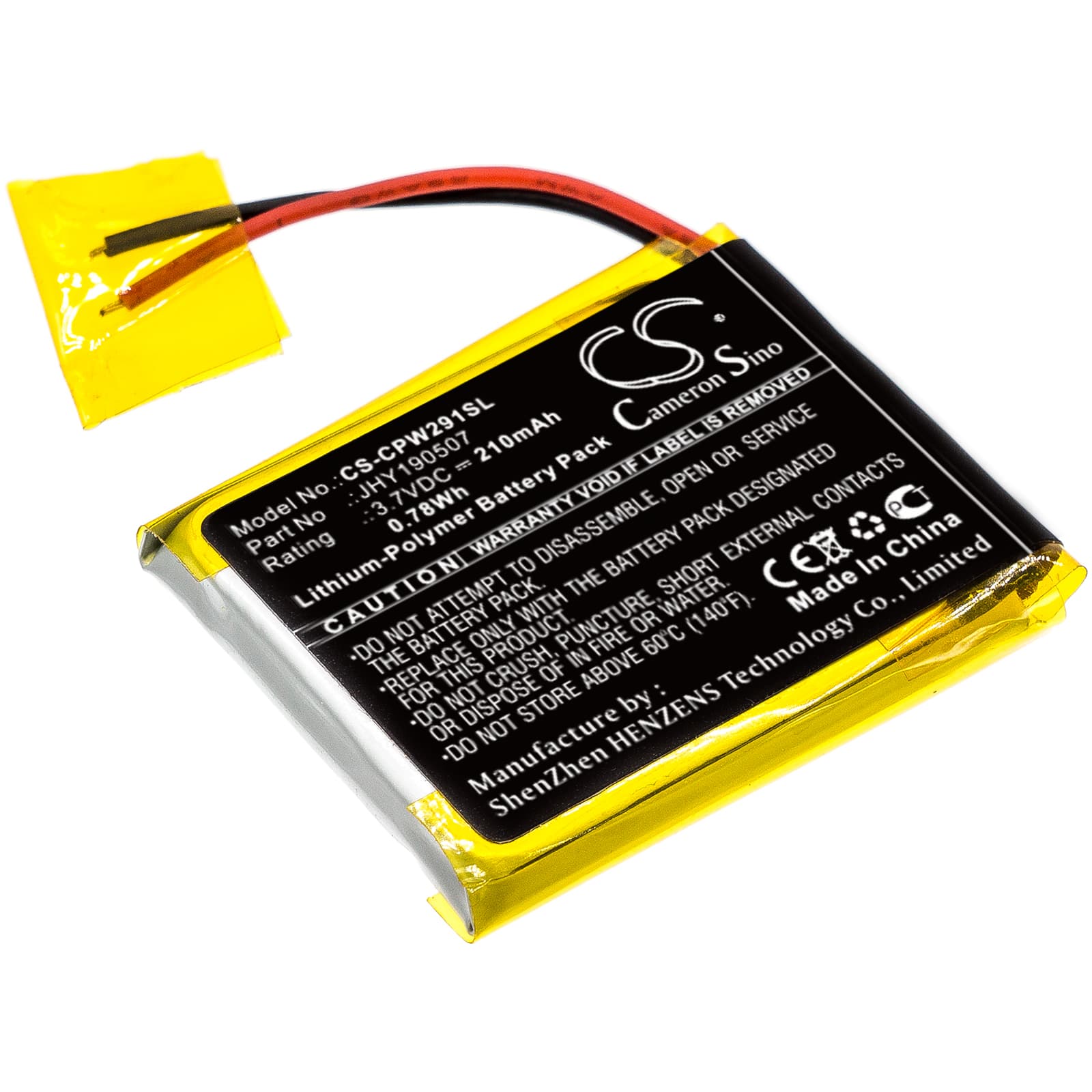 Replacement Battery for Compustar 2W901R-SS - CS-CPW291SL-1.jpg