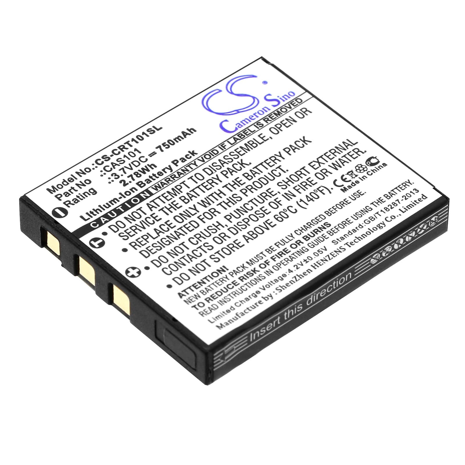 Replacement Battery for Creative Vado - CS-CRT101SL-1.jpg