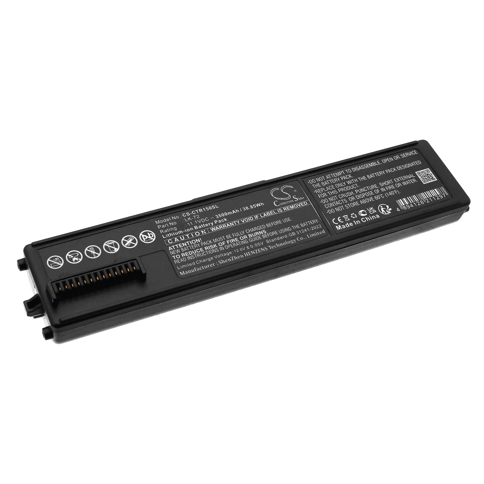 Replacement Battery for Canon Pixma TR150 portable printer - CS-CTR150SL-1.jpg
